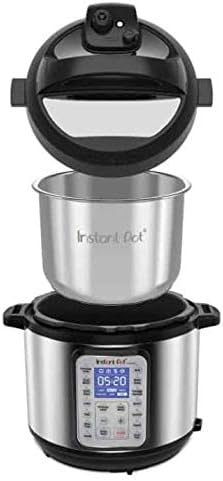 Instant Pot Duo TLus 9-in-1 Multicooker, Pressure Cooker, Slow Cook, Rice Maker, Steamer, Sauté, Yogurt, Warmer & Sterilizer, Includes App With Over 800 Recipes, Stainless Steel, 6 Quarts