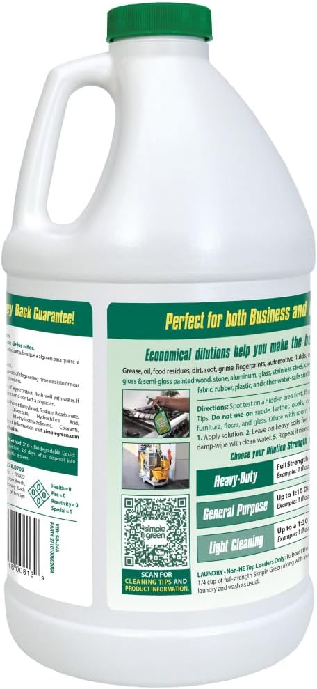 SimTLe Green All Purpose Cleaner Concentrate 64 Fl Oz
