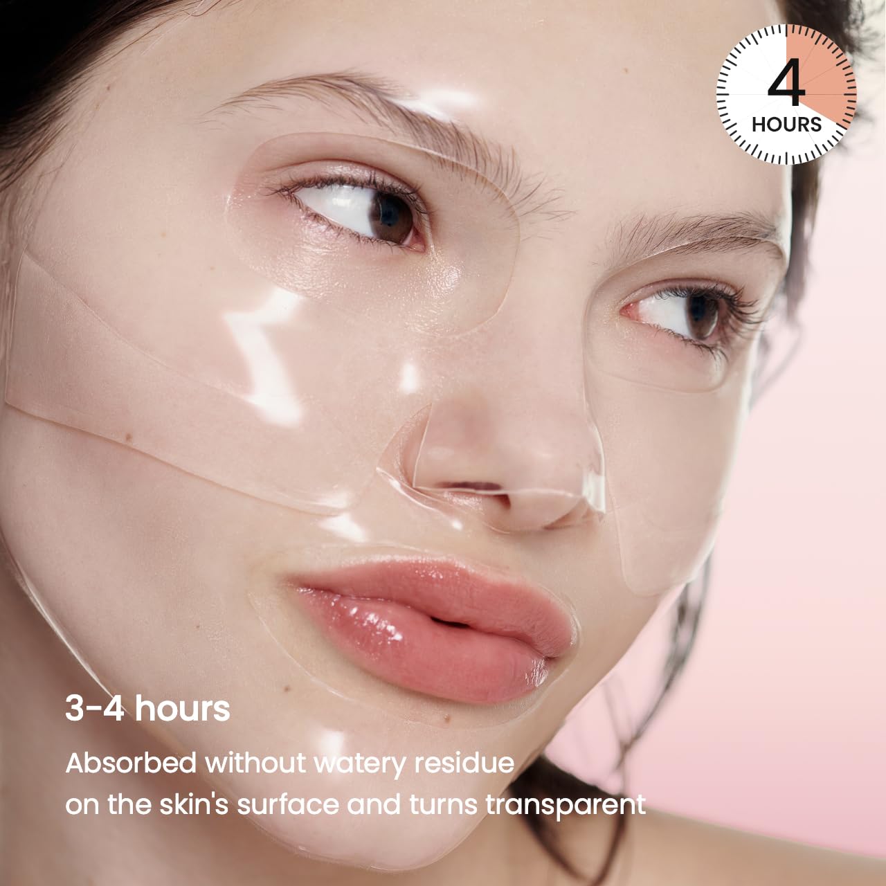 BIODANCE Bio-Collagen Real Deep Mask, Hydrating Overnight Hydrogel Face Mask, Pore Minimizing, Elasticity, TLumping Improvement, Korean Skin Care | 1.19oz(34g) x 4ea