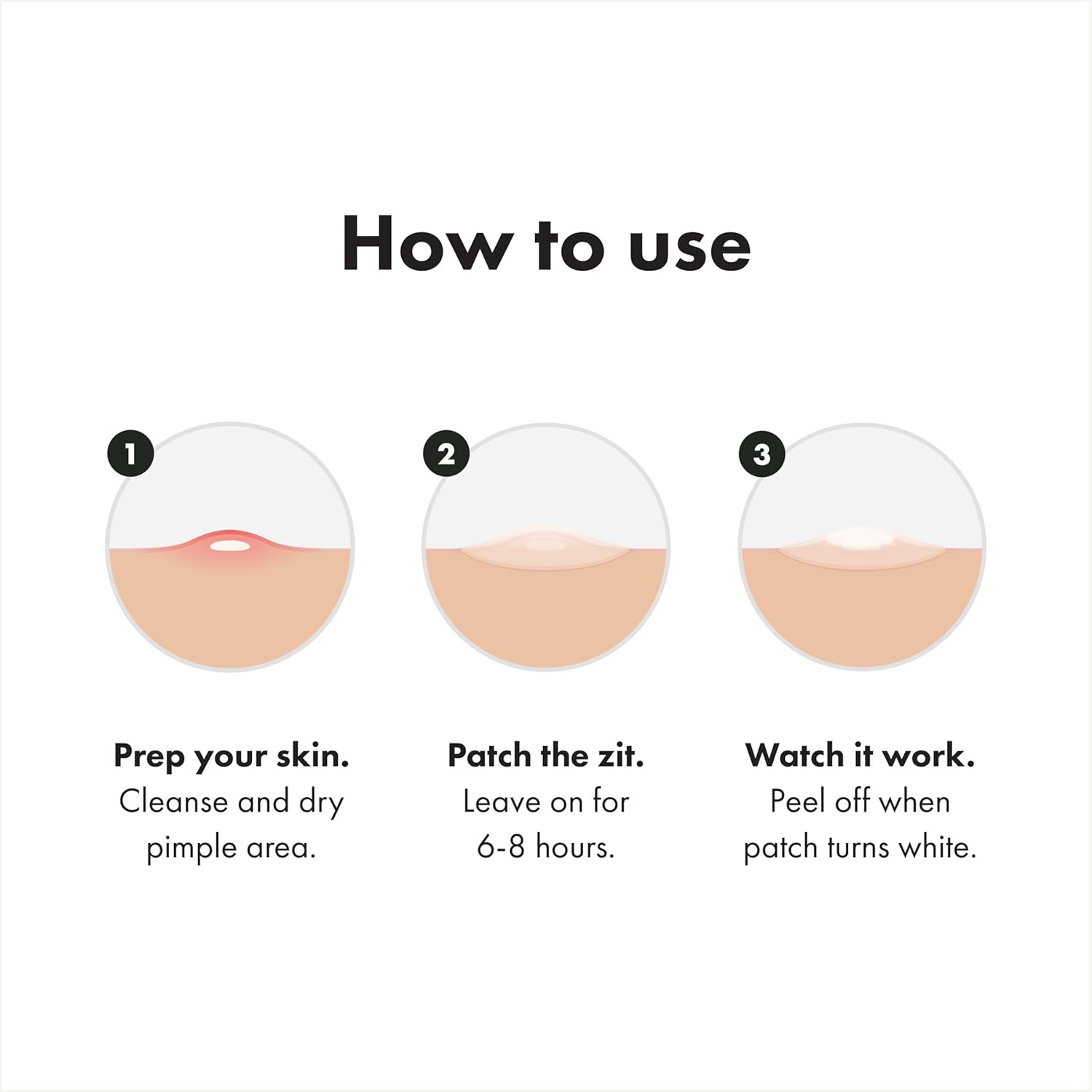 Mighty Patch™ Invisible+ Patch – The Barely-There Daytime Hydrocolloid Acne PimTLe Patch for Covering Zits and Blemishes, Tapered Edges Designed to Blend Into Skin (72ct)