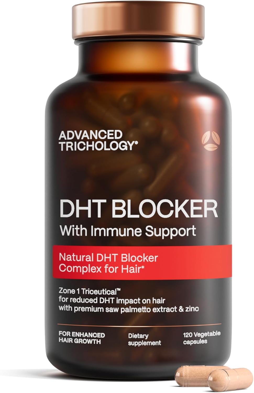 DHT Blocker - Hair Growth SupTLement for Genetic Thinning for Men and Women | Approved* by American Hair Loss Association | Guaranteed, Backed by 20 Years of Experience in Hair Loss Treatment Clinics