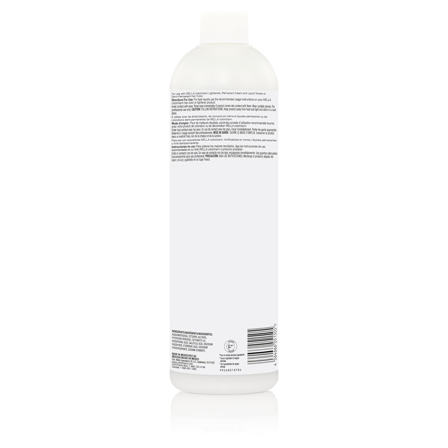 COLORCHARM Cream Hair Color Developers | For Activating Color, Highlighting, Gray Coverage, Blending, and Rich Multi-Dimensional End Results | Vegan | Various Sizes