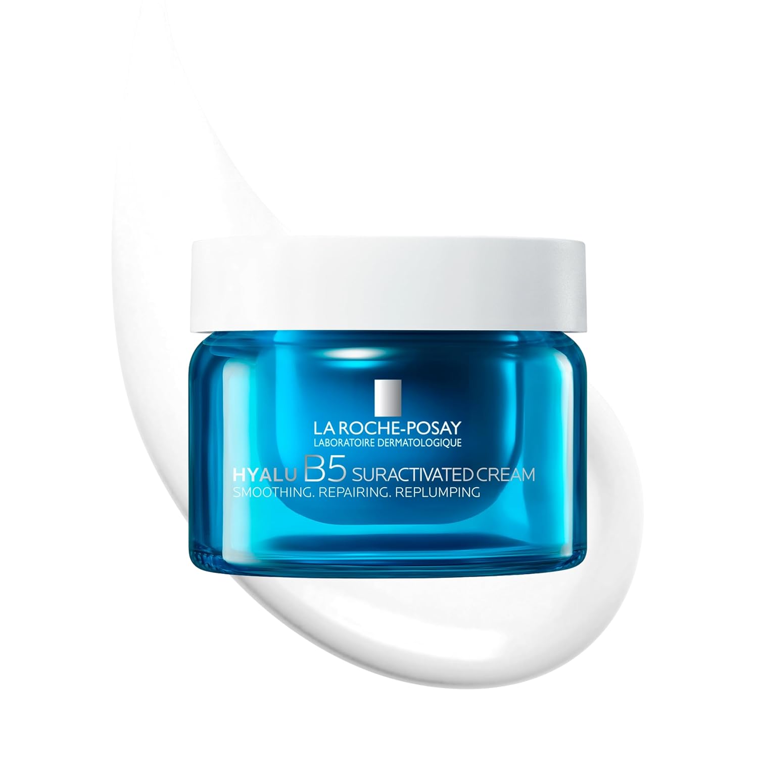 La Roche-Posay Hyalu B5 Suractivated Anti-Aging Face & Neck Cream, Firming Face Moisturizer With 3 Types of Hyaluronic Acid for All Skin Types, 72hr Hydration + Anti-Wrinkle, Fragrance Free, 1.7fl oz