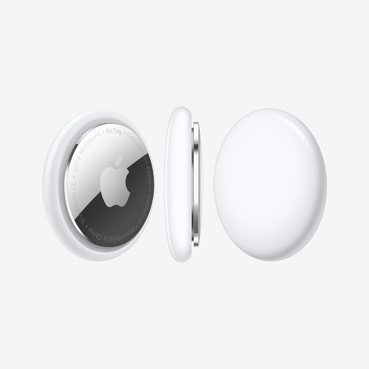 ApTLe AirTag (1st Generation) - 4 Pack. Keep Track of and find Your Keys, Wallet, Luggage, Backpack, and More. SimTLe one-tap Set up with iPhone or iPad, Bluetooth