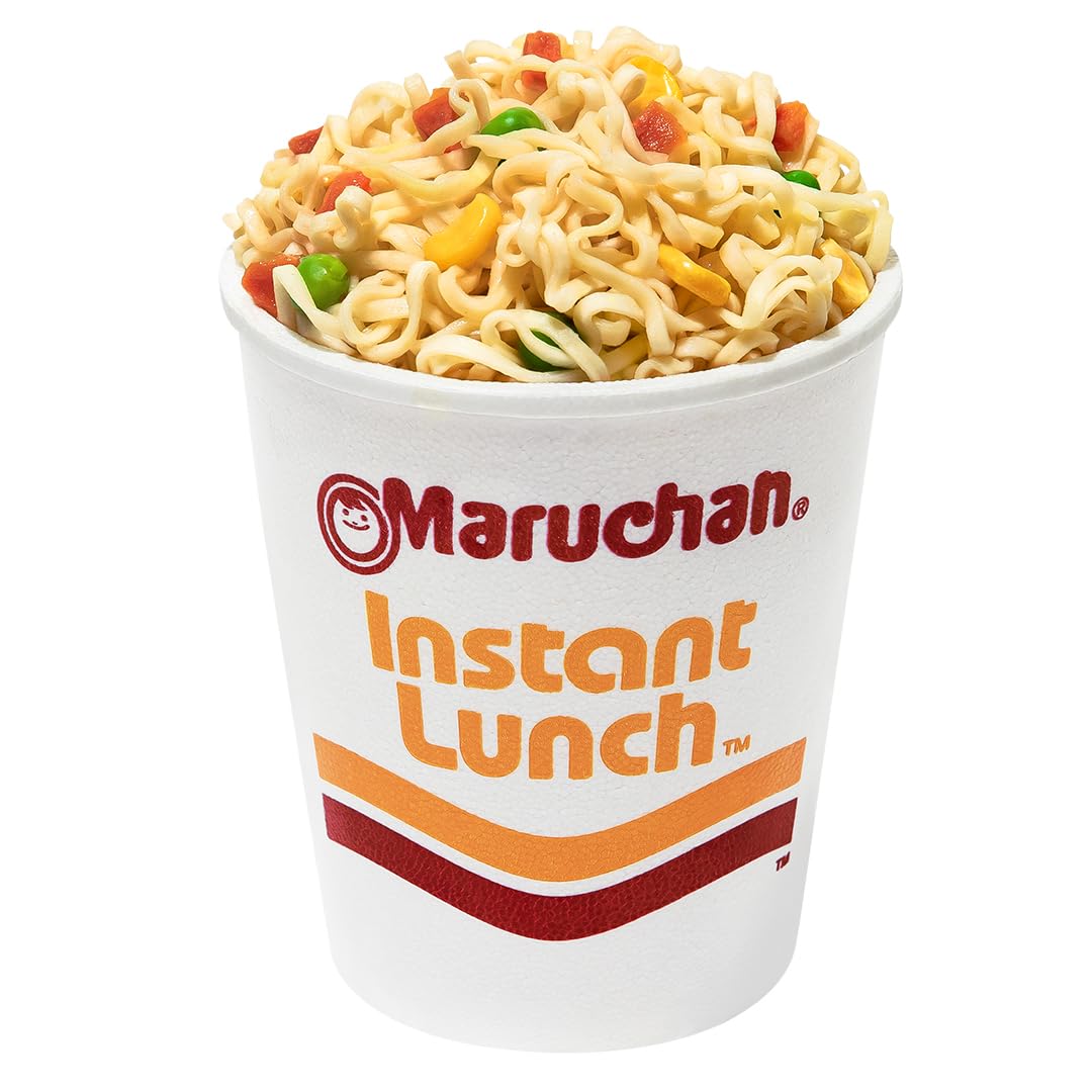Maruchan Instant Lunch Ramen Noodles, Chicken Flavor – Japanese-Style Instant Noodle Soup, Easy Meal Ready in 3 Minutes – 2.25 Oz. (12 Pack)