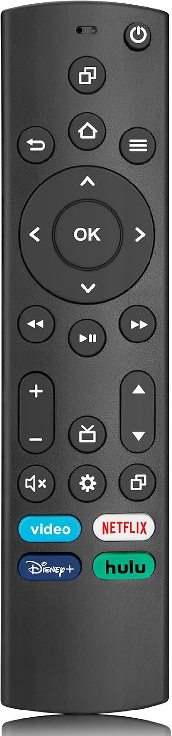 ReTLacement-Remote for All Insignia-Toshiba-Pioneer-Fire-Smart-TVs