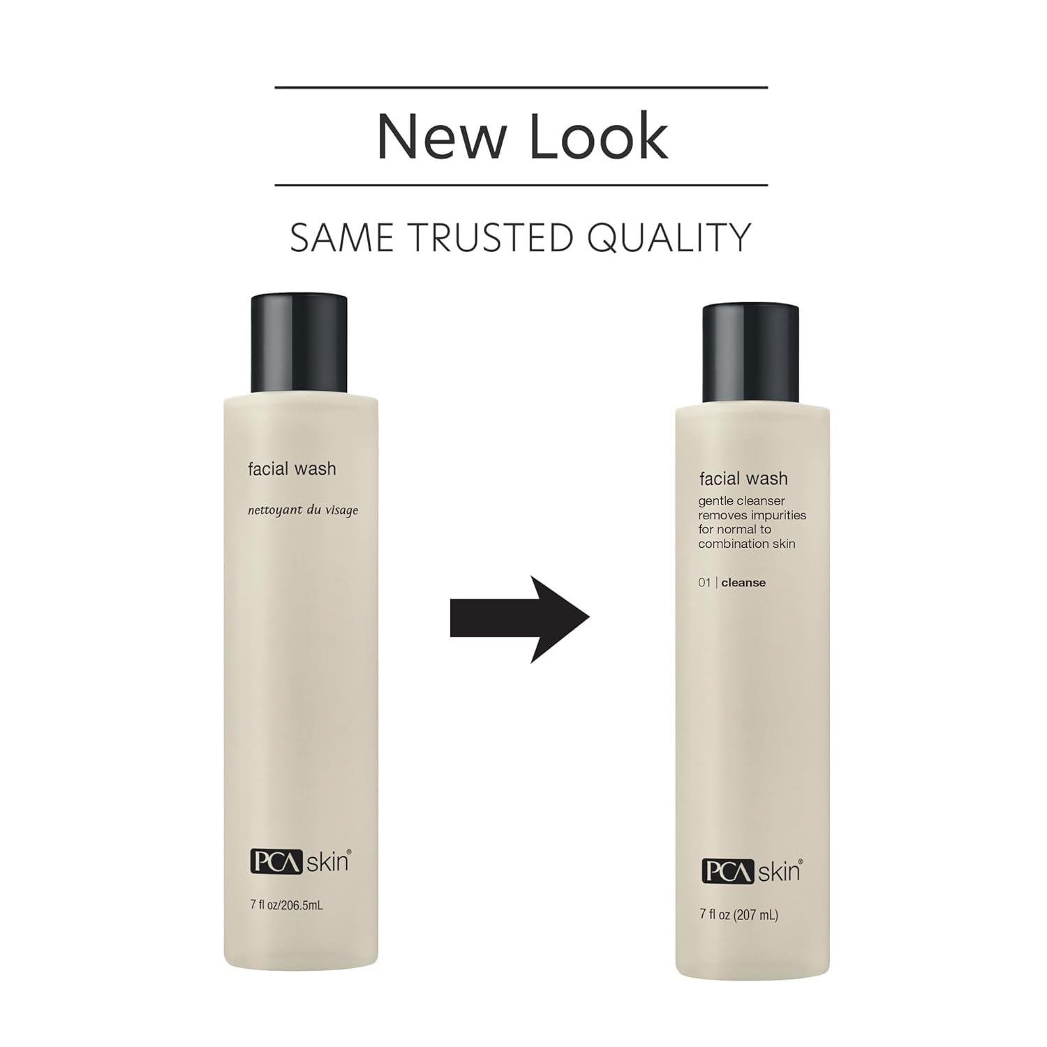 PCA SKIN Gentle Foaming Face Wash, Hydrating Facial Cleanser, Removes Makeup and Hydrates and Purifies Skin, Good for Sensitive, Combination, Normal, and Acne-Prone Skin, Gentle Face Wash