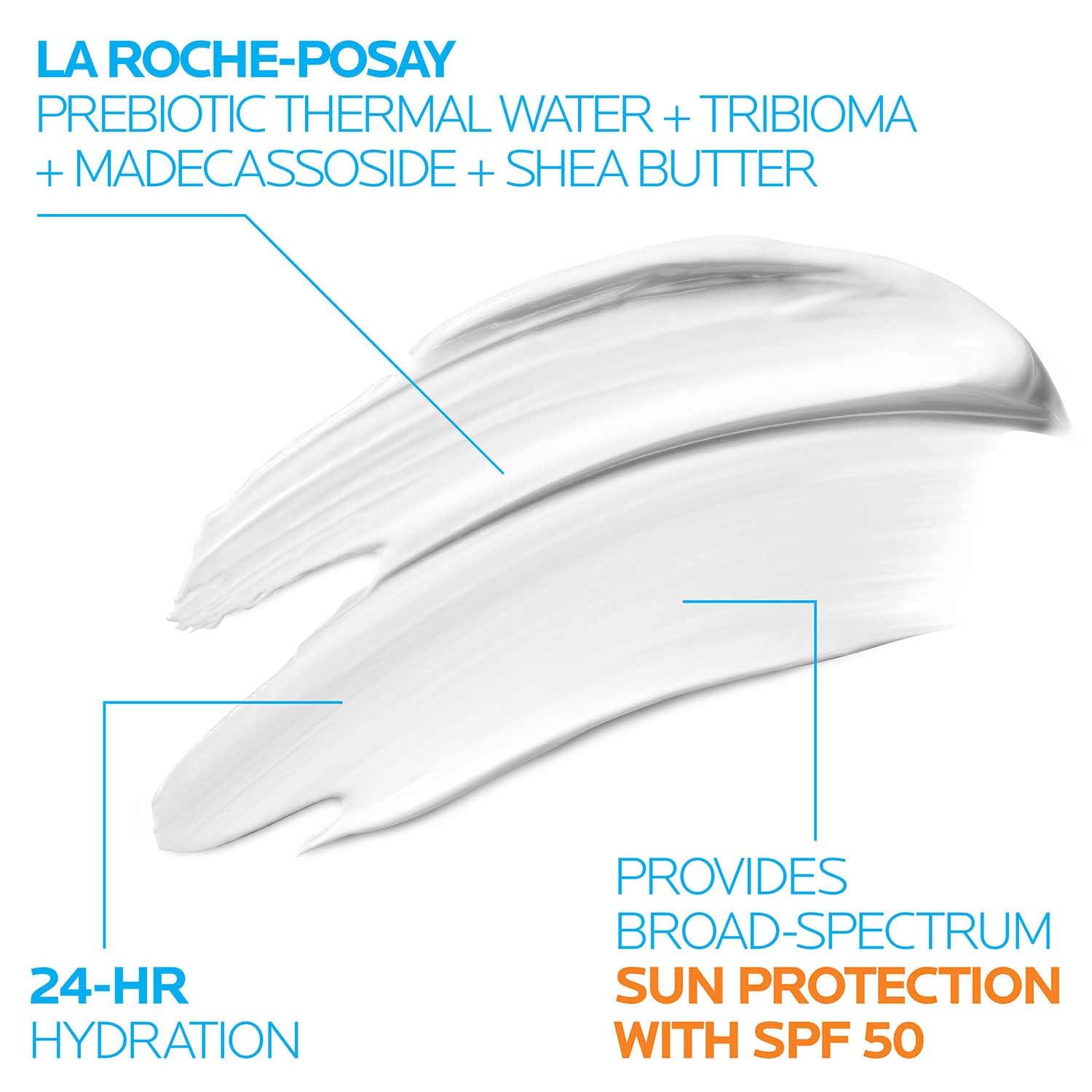 La Roche-Posay CicaTLast Balm B5 UV SPF 50, Vitamin B5 + Shea Butter + Tribioma + Madecassoside + Zinc Oxide Sunscreen, Post Treatment Skin Protectant With SPF, Multi-Purpose Cream For Dry Skin