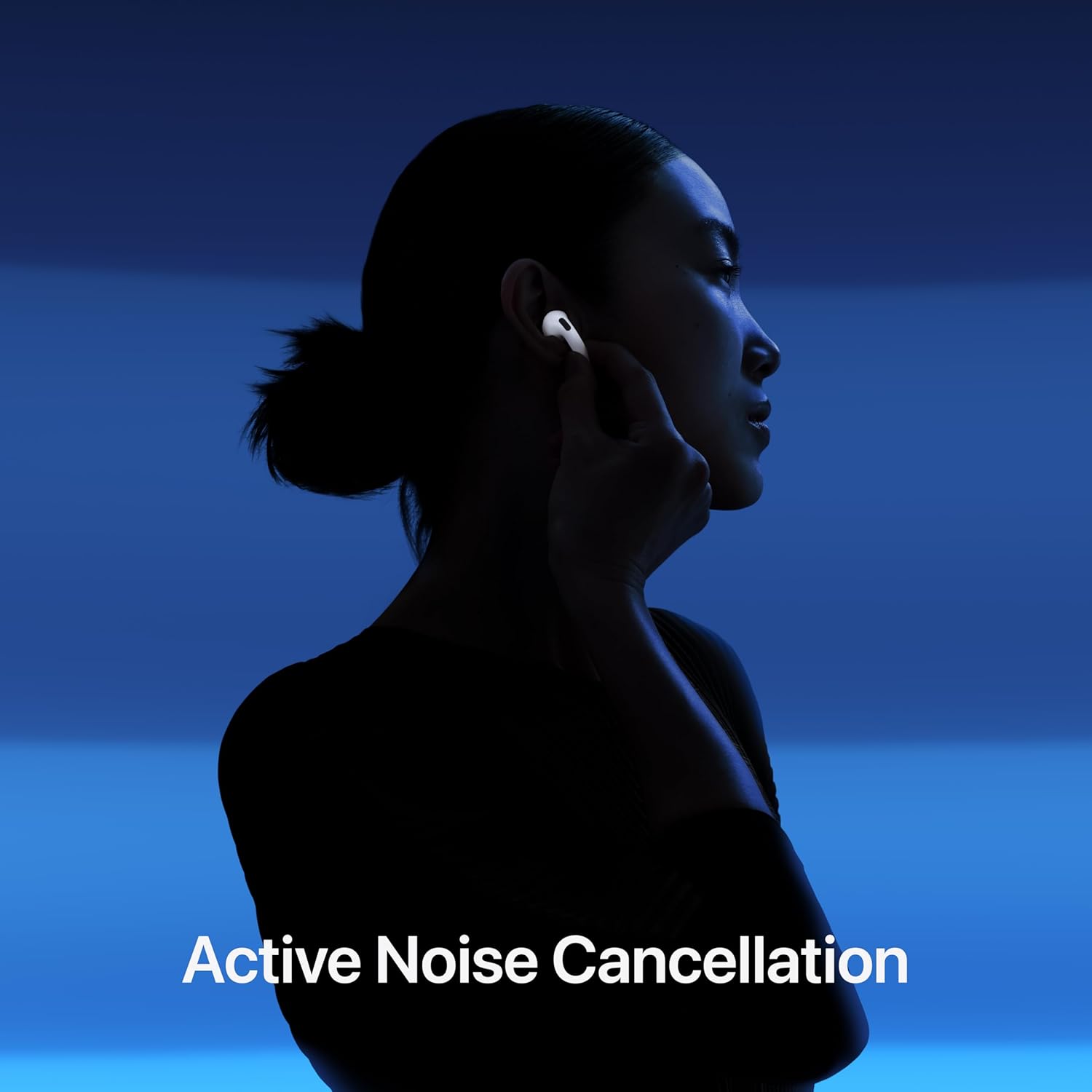 ApTLe AirPods 4 Wireless Earbuds, Bluetooth Headphones, with Active Noise Cancellation, Adaptive, Transparency Mode, Personalized Spatial Audio, USB-C Charging Case, Wireless Charging, H2 Chip