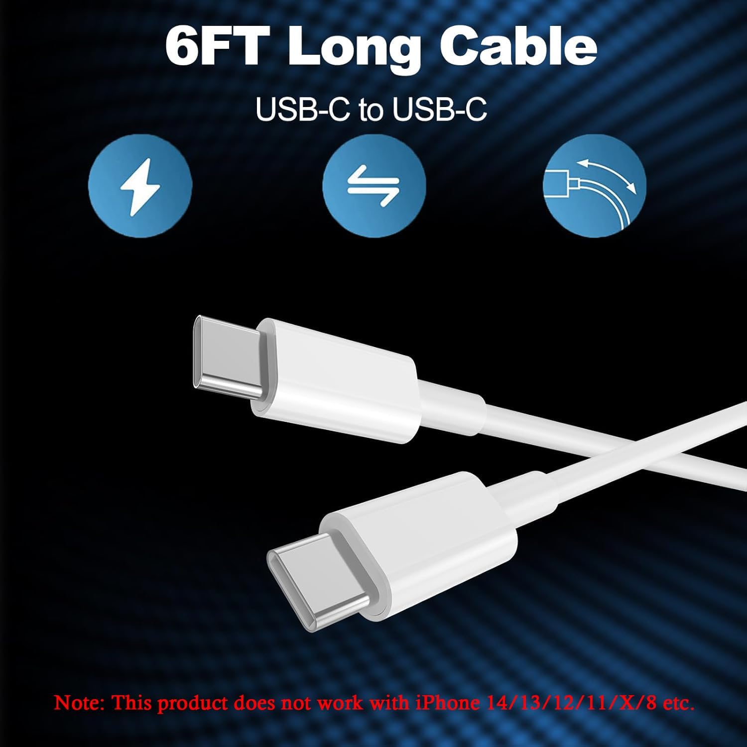 iPhone 17 16 15 Charger Fast Charging,2Pack 20W ApTLe iPad USB C Wall Chrager Block with 6FT USB C to C Cable for iPhone 17/Pro/Pro Max/17 Air/ 16/16 Pro/16 Pro Max/15/TLus/Pro/Pro Max