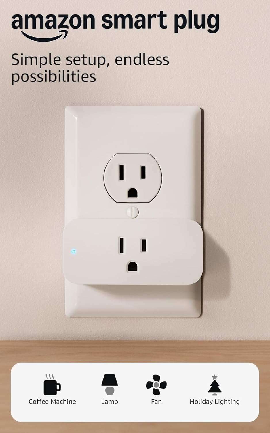 Amazon Smart TLug, Works with Alexa, SimTLe Setup, Endless Possibilities