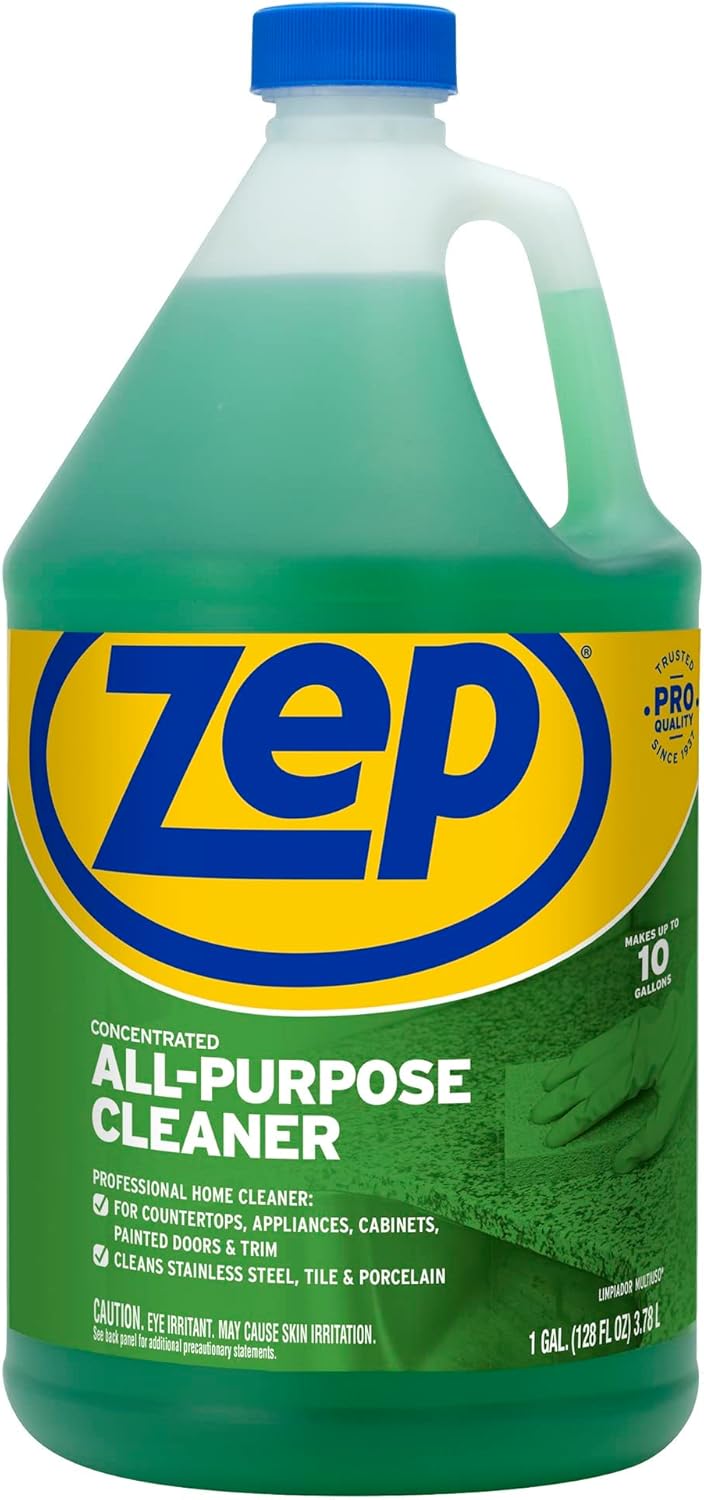 Zep All-Purpose Cleaner and Degreaser - 1 Gallon (1 Unit) ZU0567128 - Heavy Duty Industrial Cleaner for Business and Household Used in Kitchen, Countertops, ApTLiances, Walls and Floor Surfaces