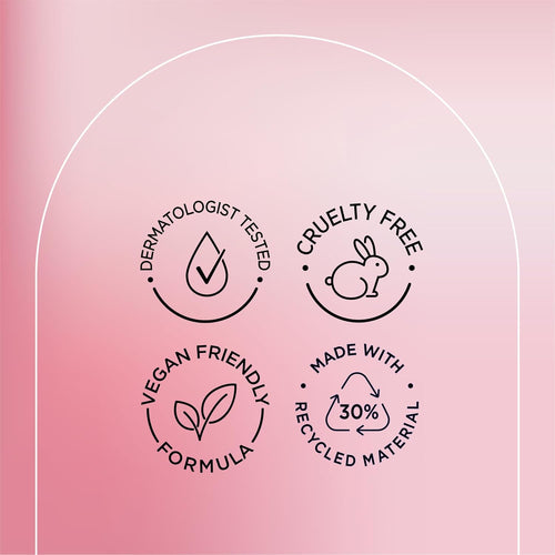 Bioré Rose Quartz + Charcoal Daily Purifying Cleanser, Oil Free Facial Cleanser Energizes Skin, Dermatologist Tested and Cruelty Free, 6.77 oz