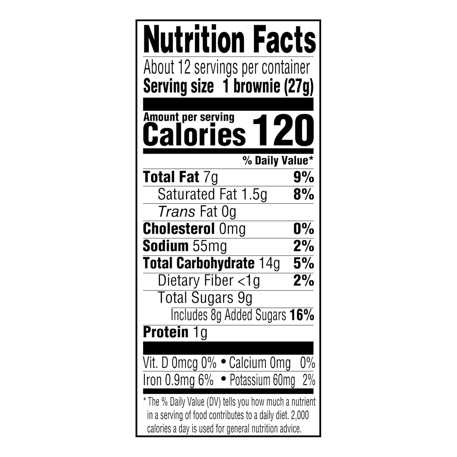 Amazon Grocery, Two Bite Brownies, 11.4 Oz, Frozen