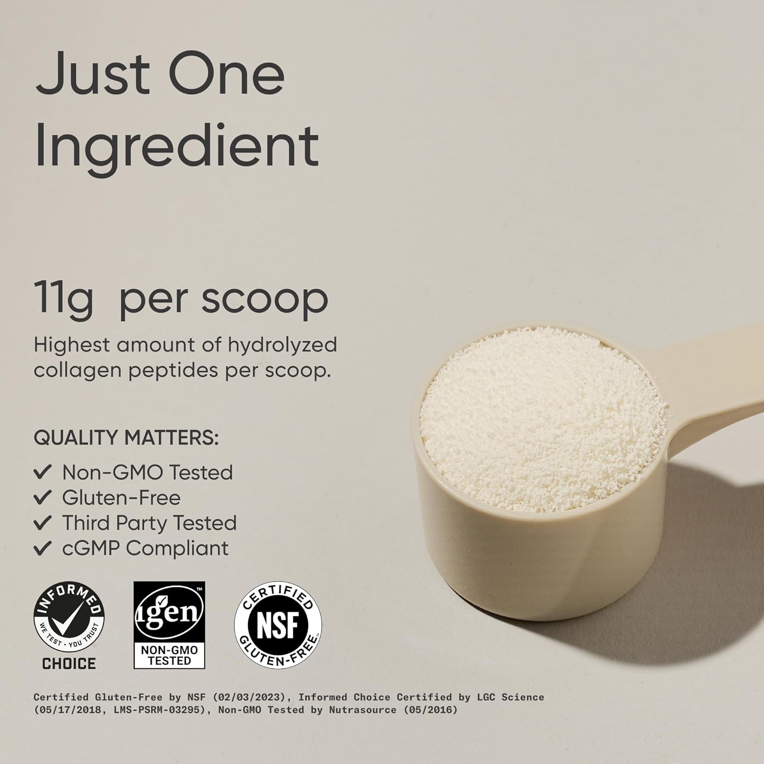 Sports Research Collagen Peptides - Hydrolyzed Type 1 & 3 Collagen Powder Protein Supplement for Healthy Skin, Nails, & Joints - Easy Mixing Vital Nutrients & Proteins, Collagen for Women & Men
