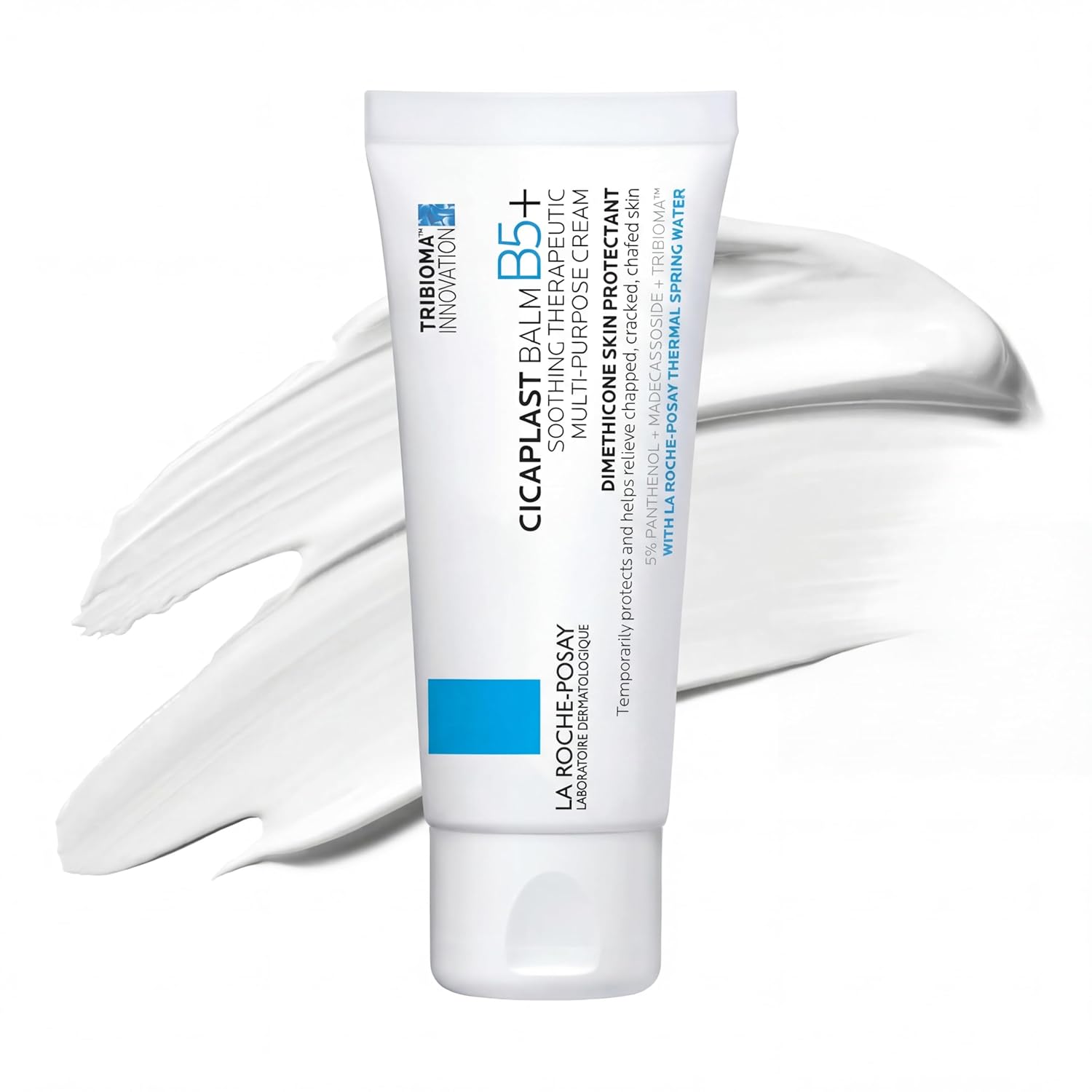 La Roche-Posay CicaTLast Balm B5, Healing Ointment and Soothing Therapeutic Multi Purpose Cream for Dry & Irritated Skin, Body and Hand Balm, Baby Safe, Fragrance Free