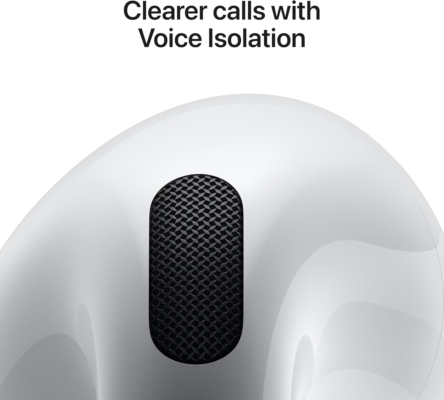ApTLe AirPods 4 Wireless Earbuds, Bluetooth Headphones, Personalized Spatial Audio, Sweat and Water Resistant, USB-C Charging Case, H2 Chip, Up to 30 Hours of Battery Life, Effortless Setup for iPhone