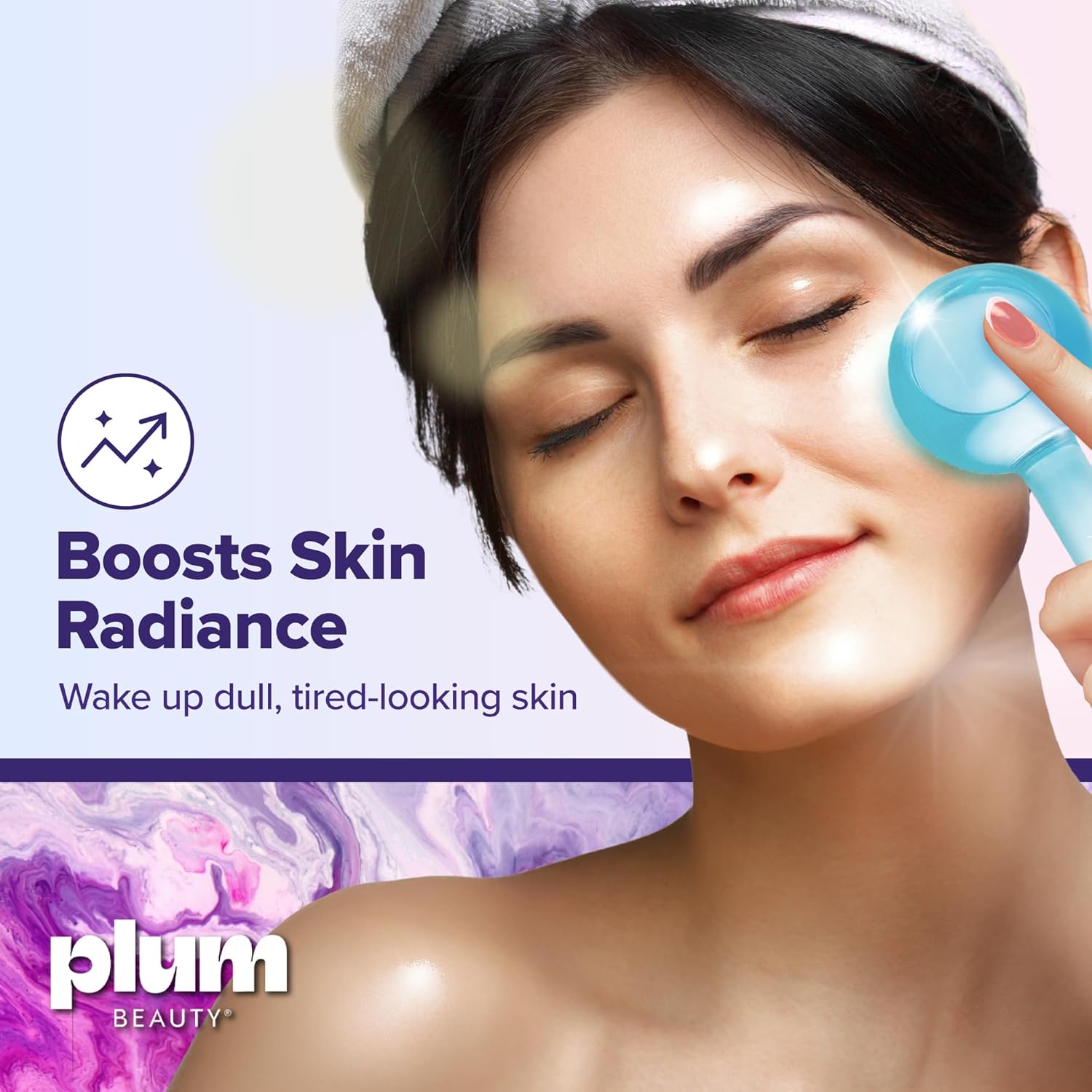 TLum Beauty Facial Ice Globes - Cooling Massage Tools for Refreshing Skincare Routine, Enhances Self Care, Reduces Puffiness - Set of 2