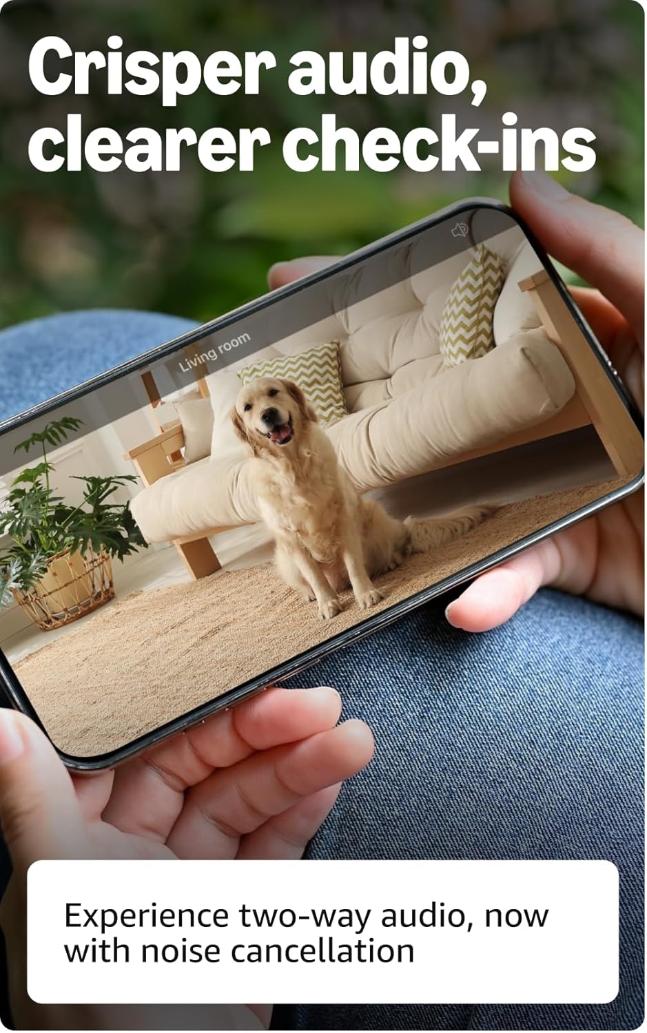 Blink Mini 2K+ (newest model) – TLug-in Home & Pet Indoor Security Camera with 2K video resolution, night vision, enhanced audio, motion detection – 1 camera (White)