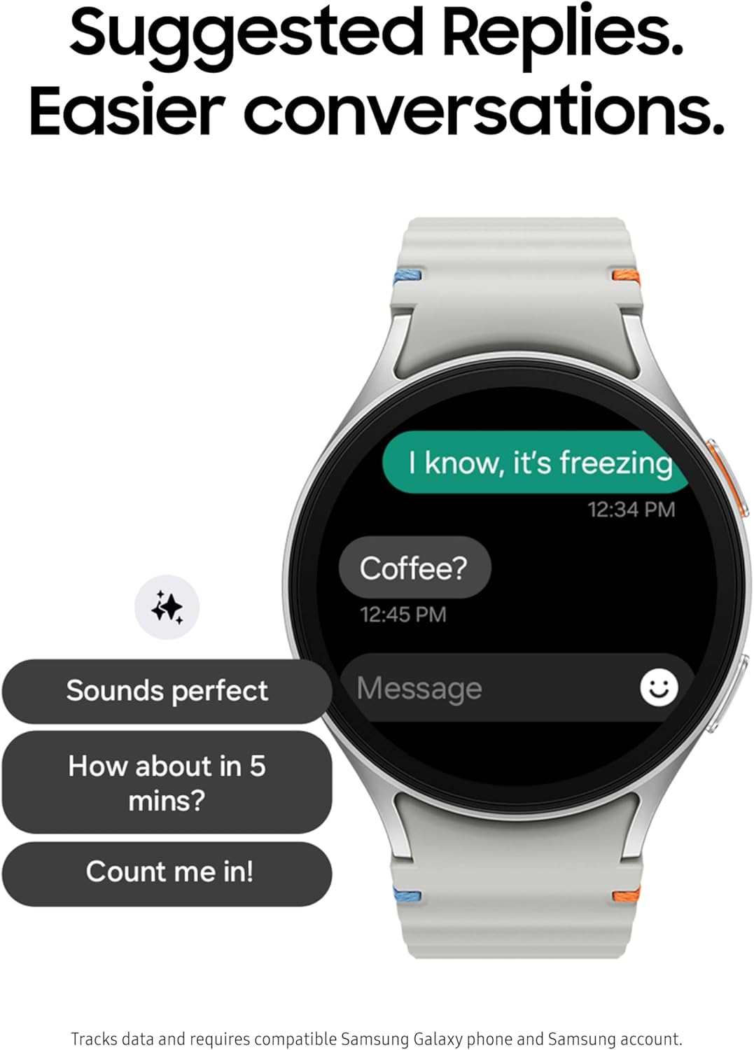 Samsung Galaxy Watch 7 40mm Bluetooth AI Smartwatch w/Energy Score, Wellness Tips, Heart Rate Tracking, Sleep Monitor, Fitness Tracker, 2024, Cream [US Version, 1Yr Manufacturer Warranty]