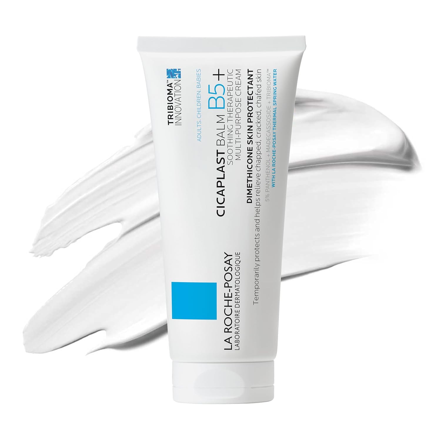 La Roche-Posay Cicaplast Balm B5, Healing Ointment and Soothing Therapeutic Multi Purpose Cream for Dry & Irritated Skin, Body and Hand Balm, Baby Safe, Fragrance Free