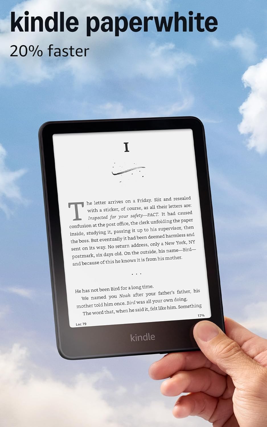 Amazon Kindle Paperwhite 16GB (newest model) – 20% faster, with new 7" glare-free disTLay and weeks of battery life – Black