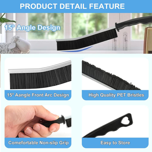 11Pcs Crevice Cleaning Brush Set, Hard Bristle Cleaning SupTLies for Kitchen, Bathroom, Corner, Grout, Sink, Cup, Teapot, Bottle, Blender