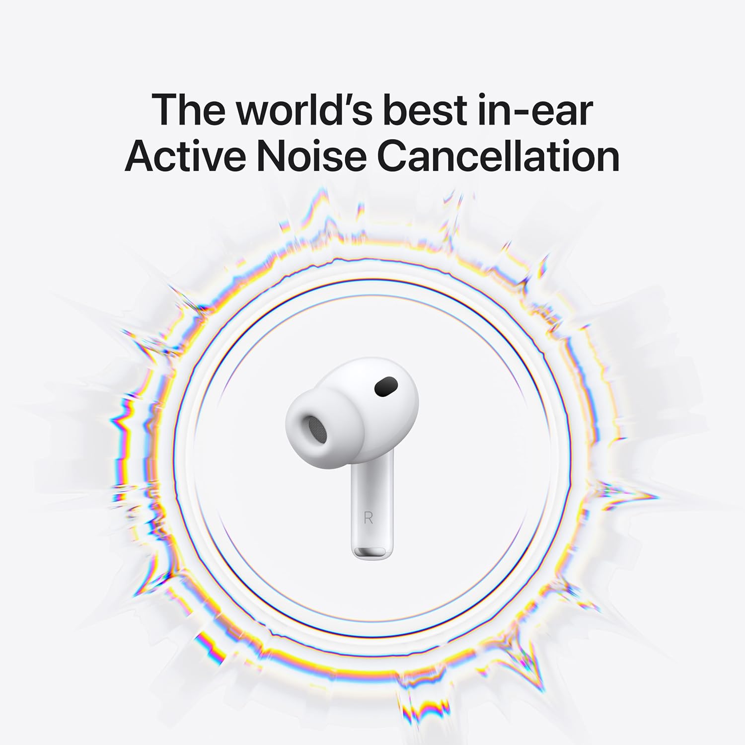 ApTLe AirPods Pro 3 Wireless Earbuds, Active Noise Cancellation, Live Translation, Heart Rate Sensing, Hearing Aid Feature, Bluetooth Headphones, Spatial Audio, High-Fidelity Sound, USB-C Charging