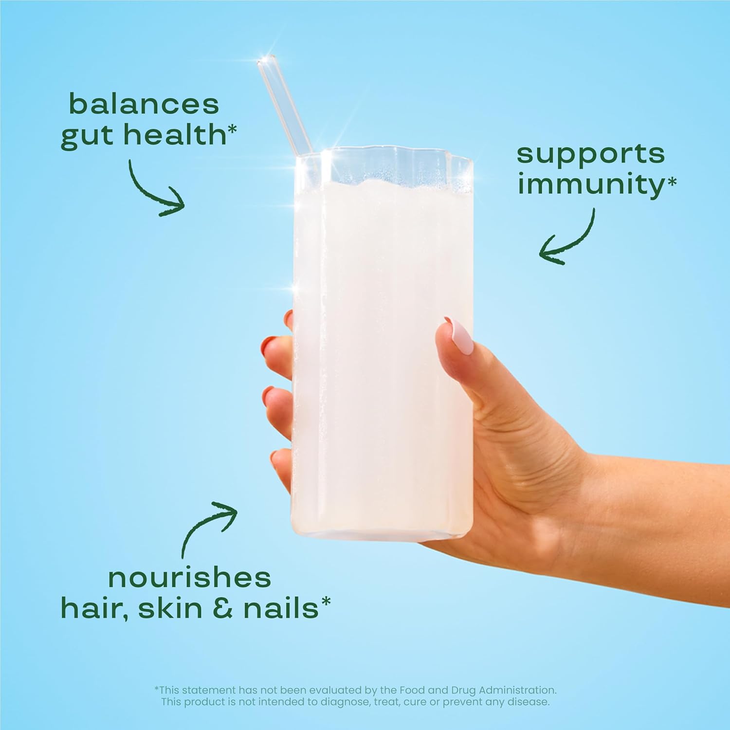 Bloom Nutrition Bovine Colostrum Powder with Vitamin B-12 for Gut Health, Immune Support, Hair Growth & Beauty SupTLement | Unflavored, 25 Servings