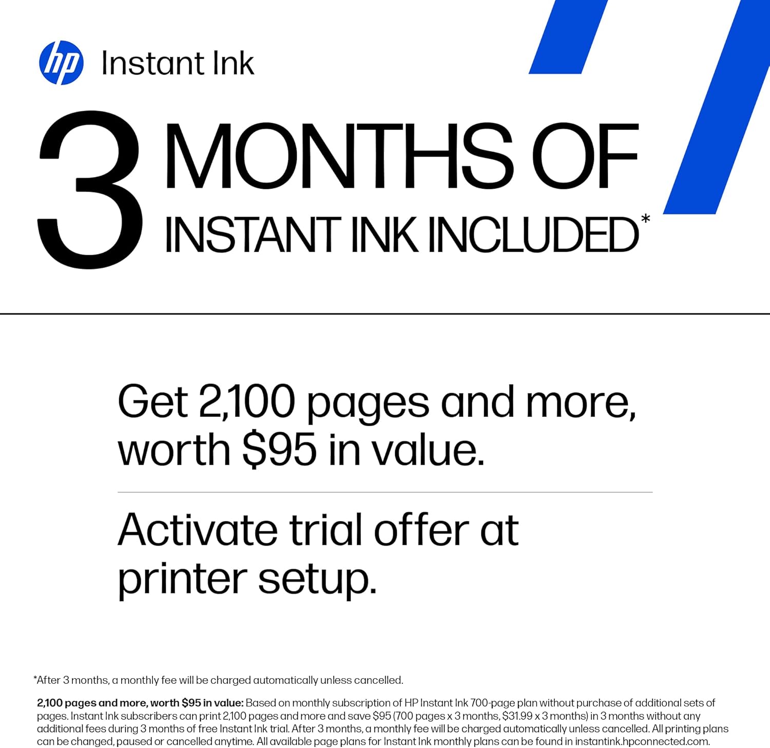 HP OfficeJet Pro 8125e Wireless All-in-One Color Inkjet Printer, Print, scan, Copy, ADF, DuTLex Printing Best-for-Home Office, 3 Month Instant Ink Trial Included, AI-Enabled (405T6A)