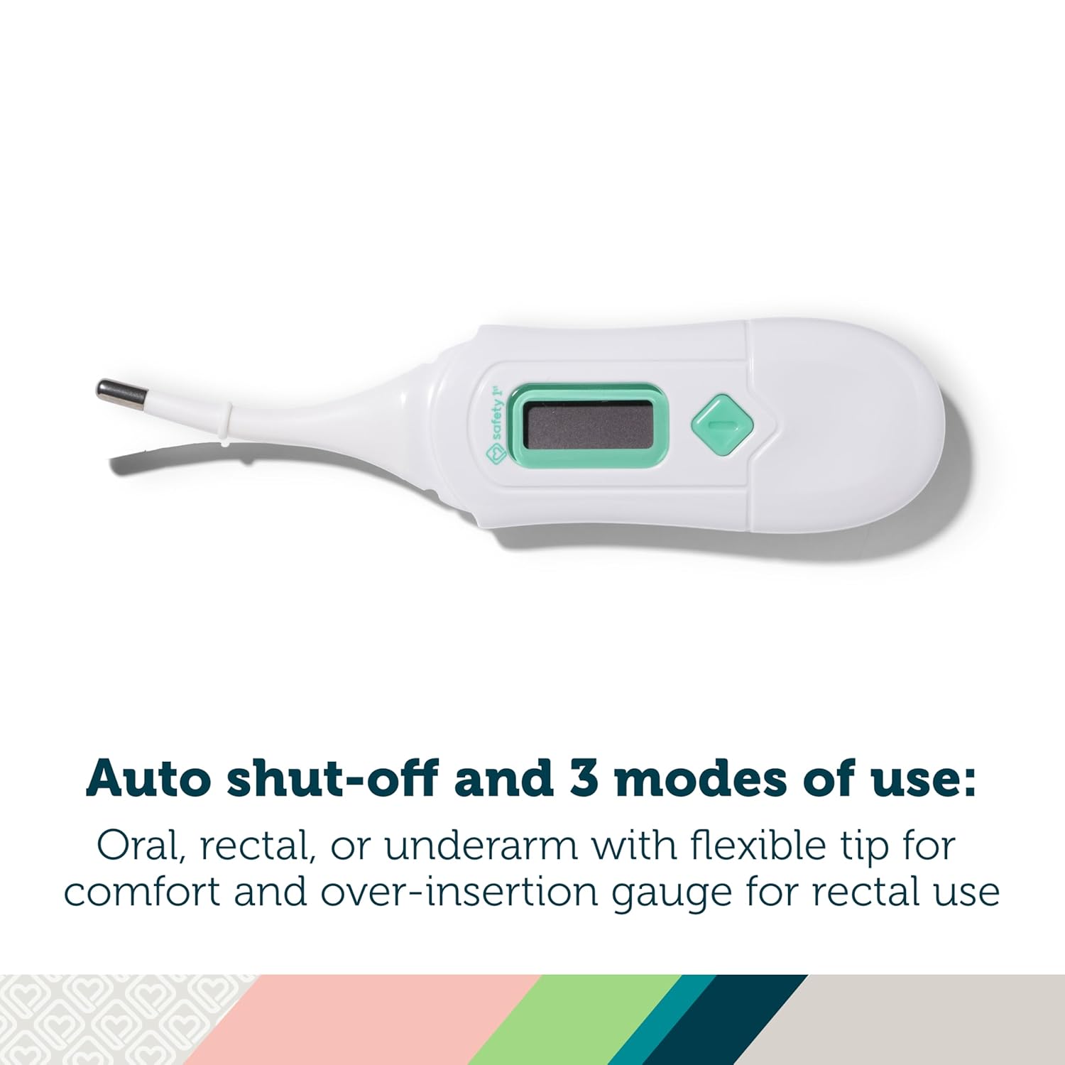 Safety 1st 3-in-1 Nursery Thermometer, Analog