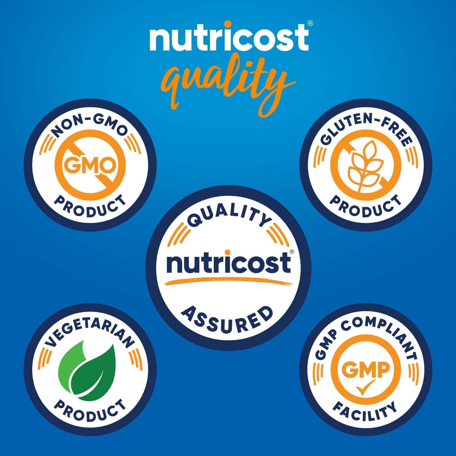 Nutricost Biotin (Vitamin B7) 10,000mcg (10mg) Vitamin SupTLement, 240 Capsules - Vegetarian, Gluten Free, Quick Release, Non-GMO