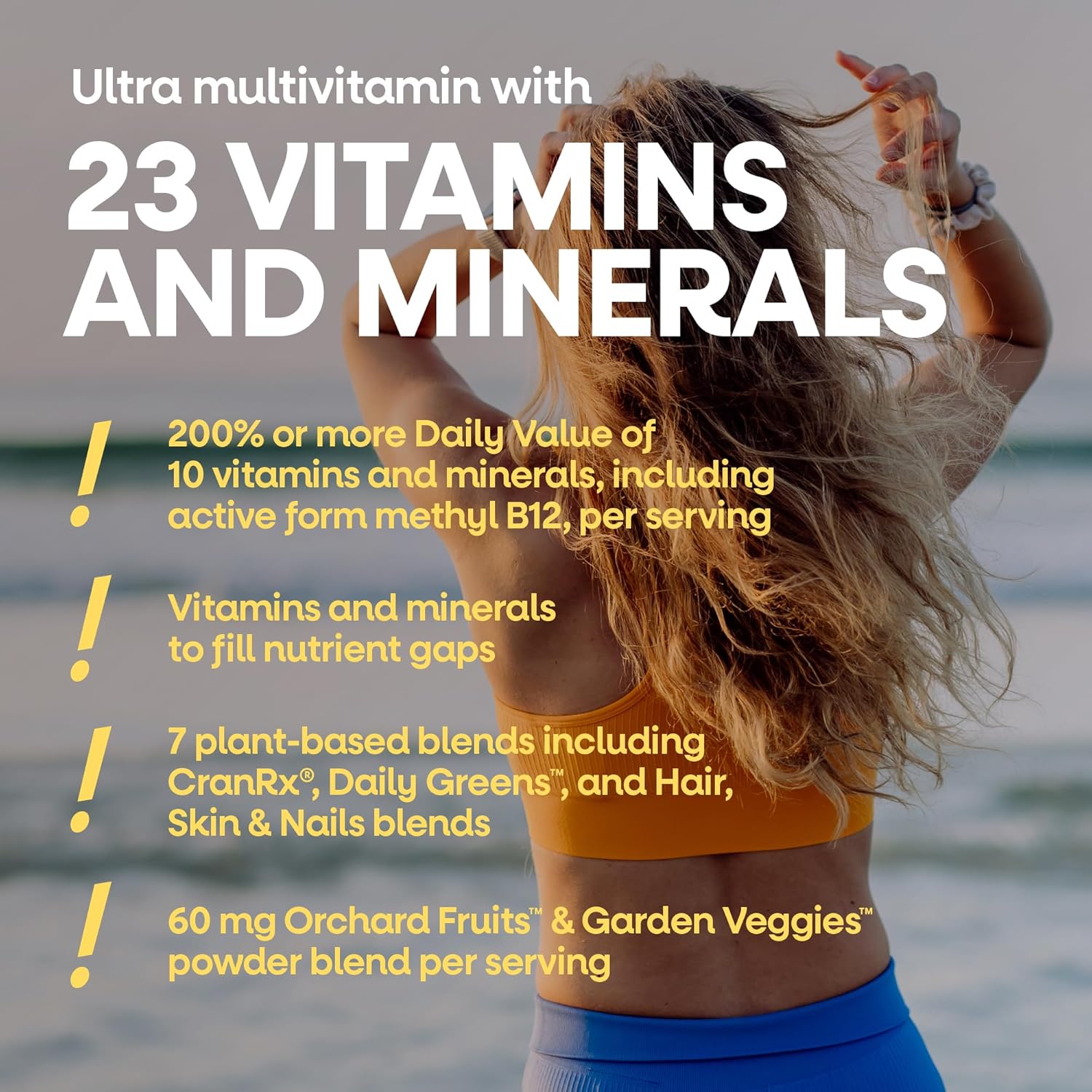 Nature's Way Alive! Ultra Multivitamin for Women, ComTLete Daily Women's Vitamins, High Potency Formula, Promotes Energy Metabolism and Muscle Function*, Vitamin A, C, D, Methylated B12, 60 Tablets