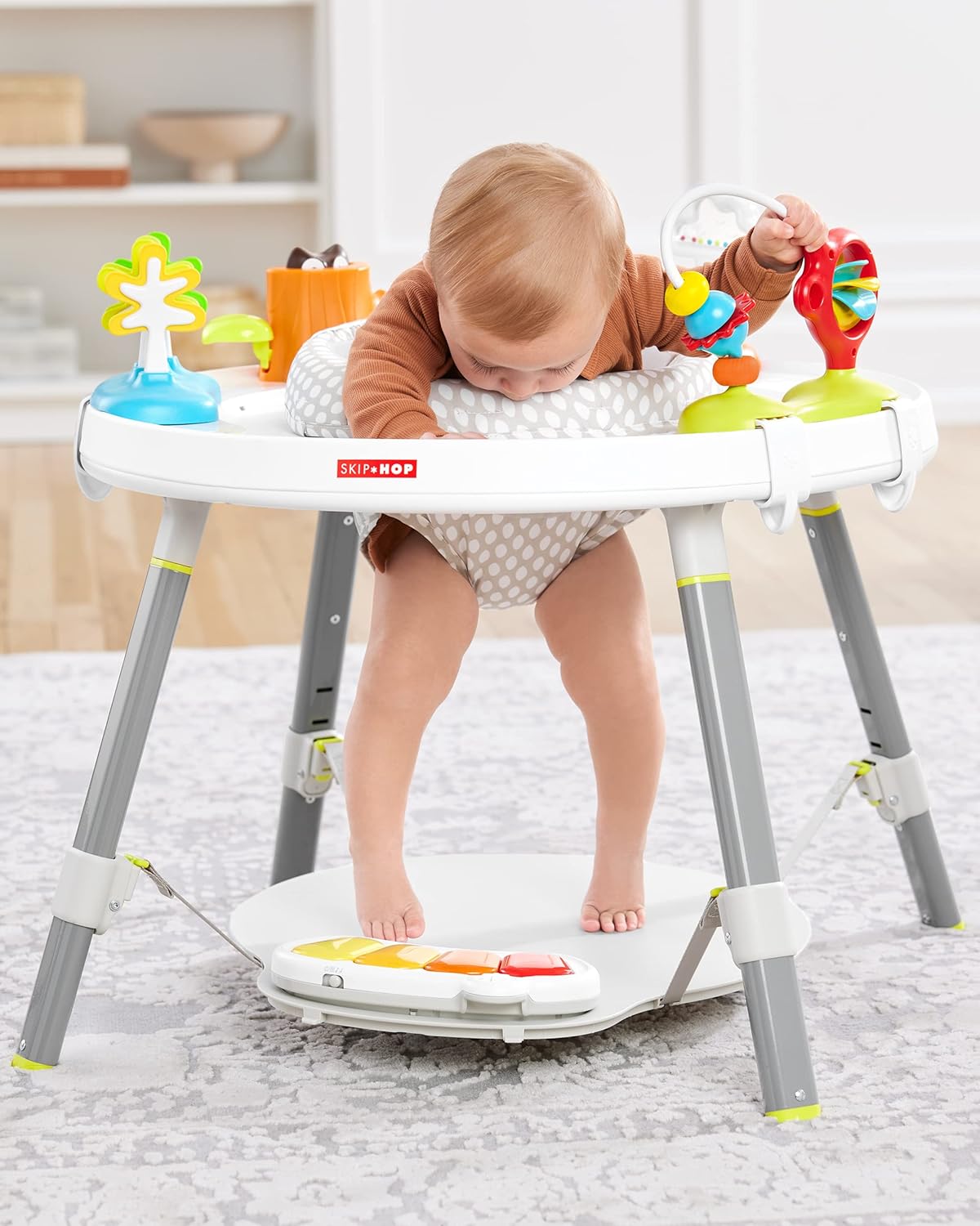 Skip Hop Baby Activity Center: Interactive TLay Center with 3-Stage Grow-with-Me Functionality, 4mo+, ExTLore & More