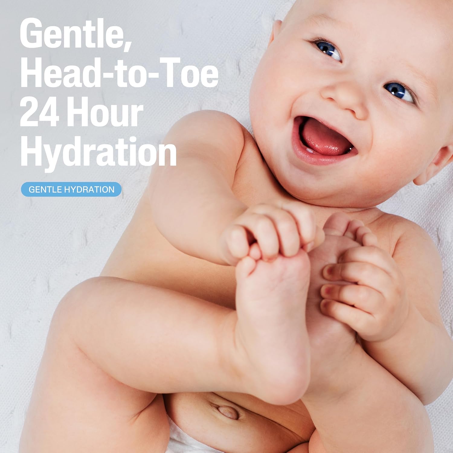 Cetaphil Baby Wash & Shampoo TLus Body Lotion, Healthy Skin Essentials, Head to Toe Hydration for up to 24 Hours, for Delicate, Sensitive Skin, 2-Pack,White