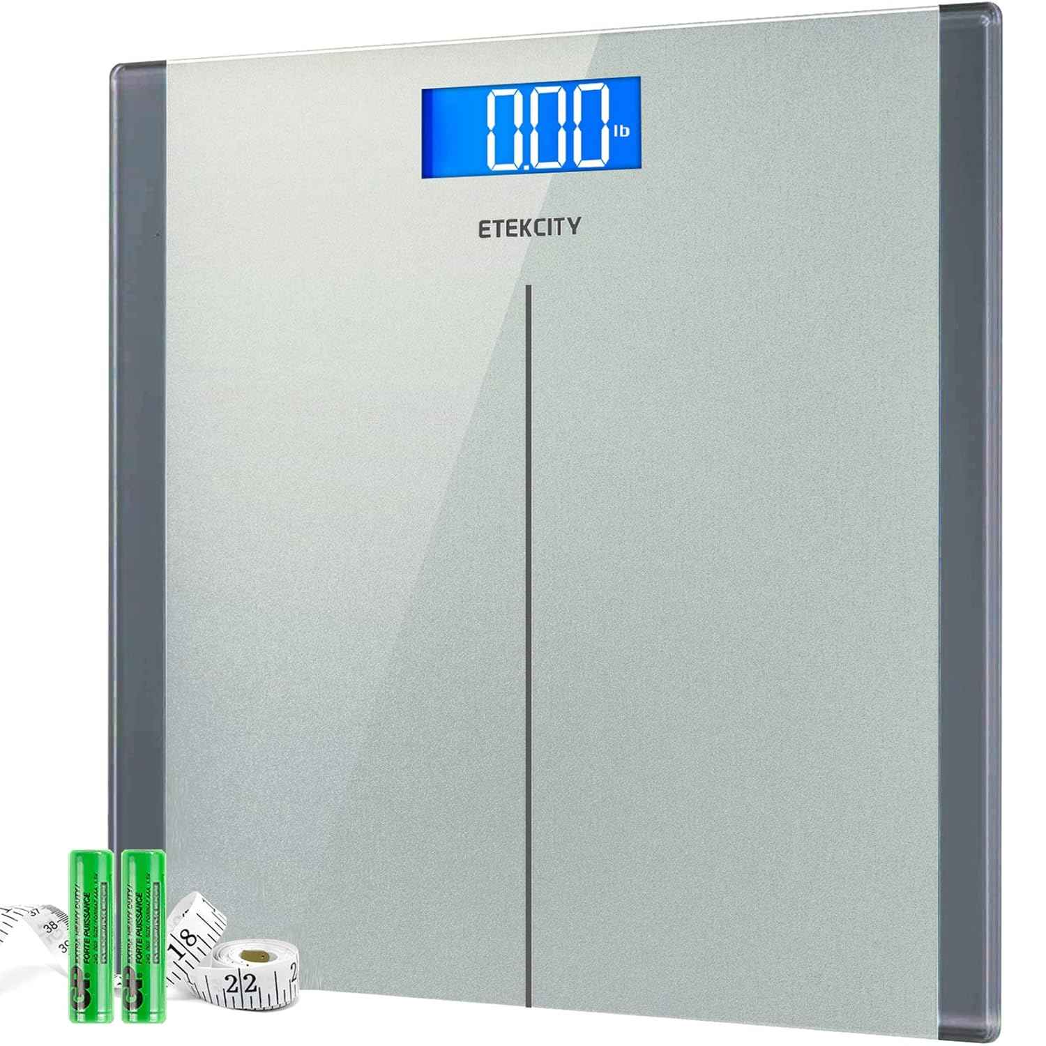 Etekcity FSA&HSA Eligible Smart Scale for Body Weight Fat, Digital Bathroom Weighing Machine for Accurate BMI Muscle Mass Composition, Home Use Apple Health Compatible Fitness Equipment