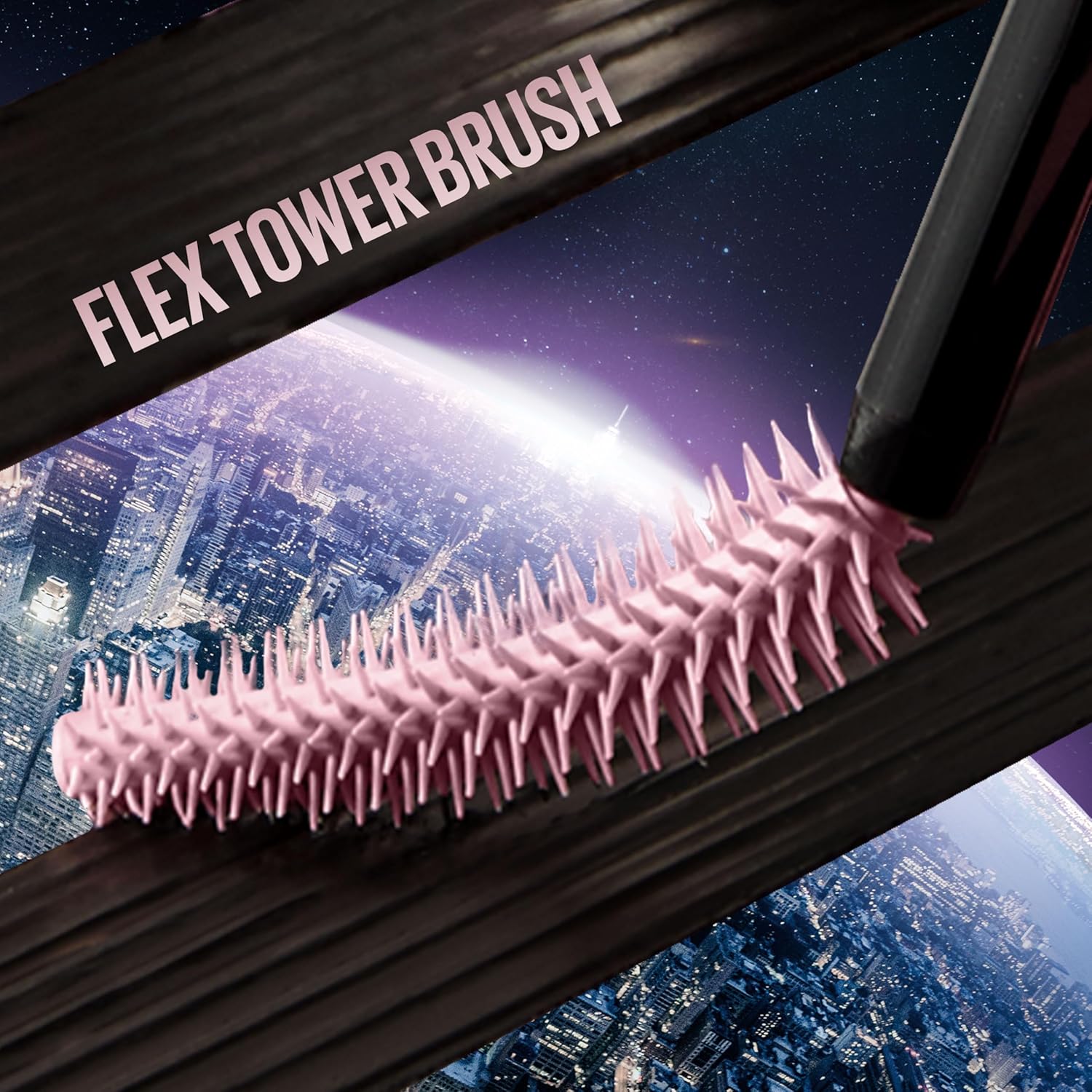 Maybelline Lash Sensational Sky High Washable Mascara Makeup, Volumizing, Lengthening, Defining, Curling, MultiTLying, Buildable Formula, Blackest Black, 1 Count
