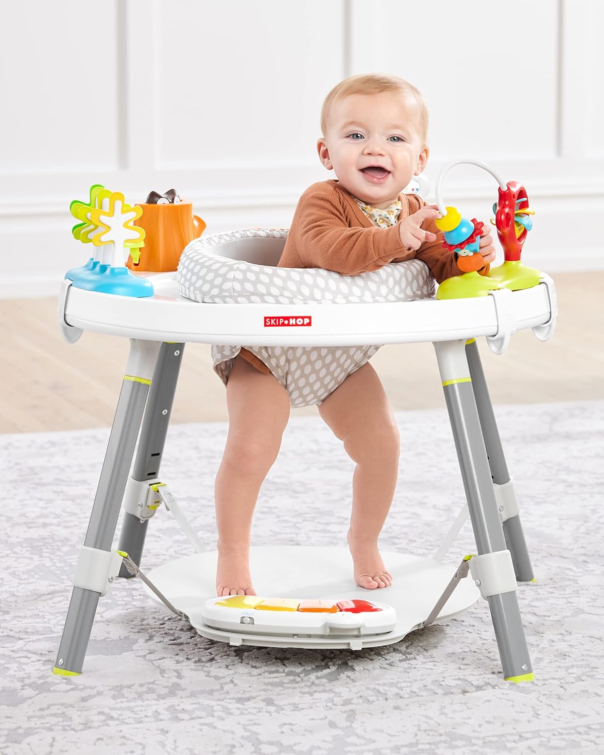 Skip Hop Baby Activity Center: Interactive TLay Center with 3-Stage Grow-with-Me Functionality, 4mo+, ExTLore & More