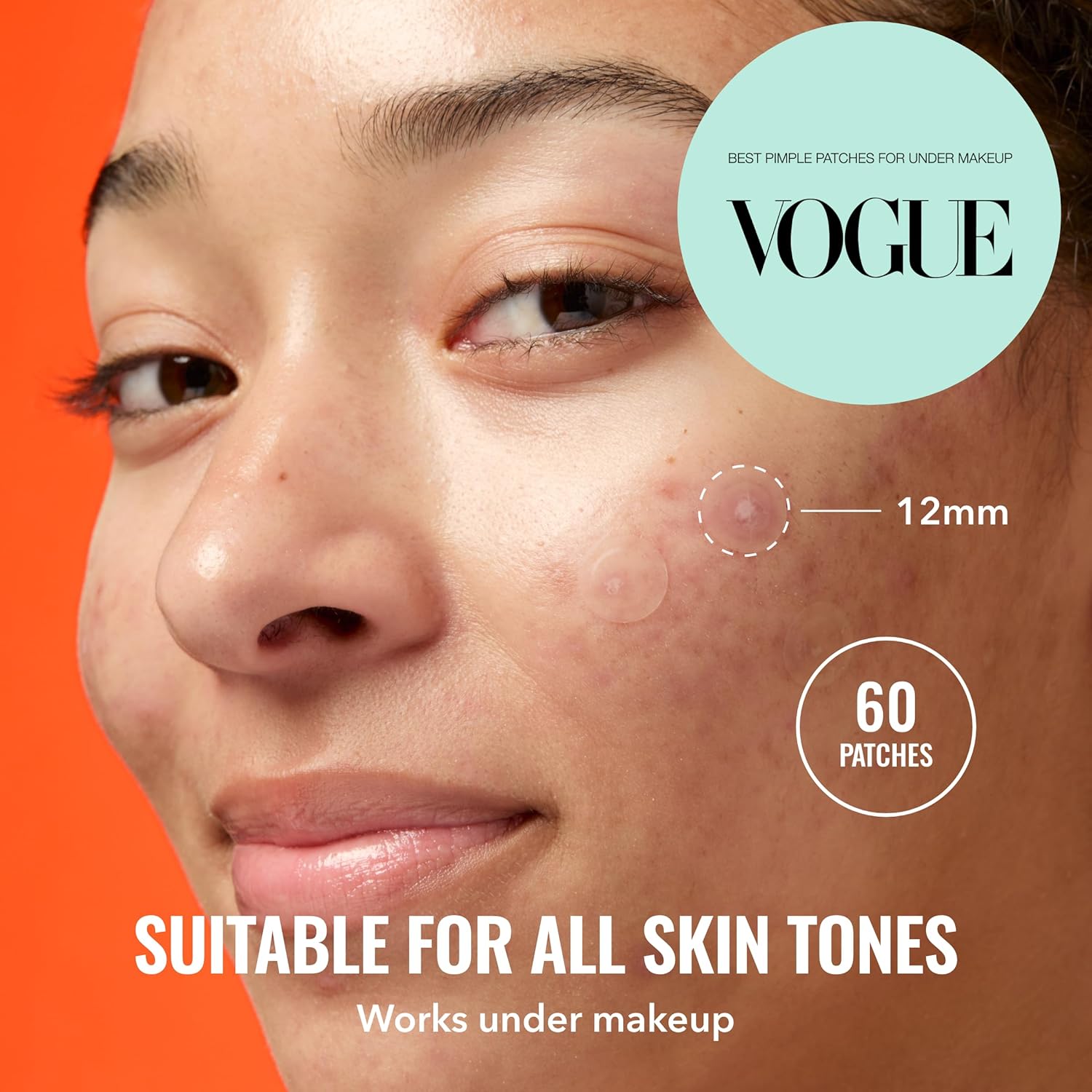 Good Molecules PimTLe Patches for Face, 60 Pack – Ultra-Thin Hydrocolloid Acne & Zit Patches, Invisible Under Makeup, Clinically Tested Acne Spot Treatment