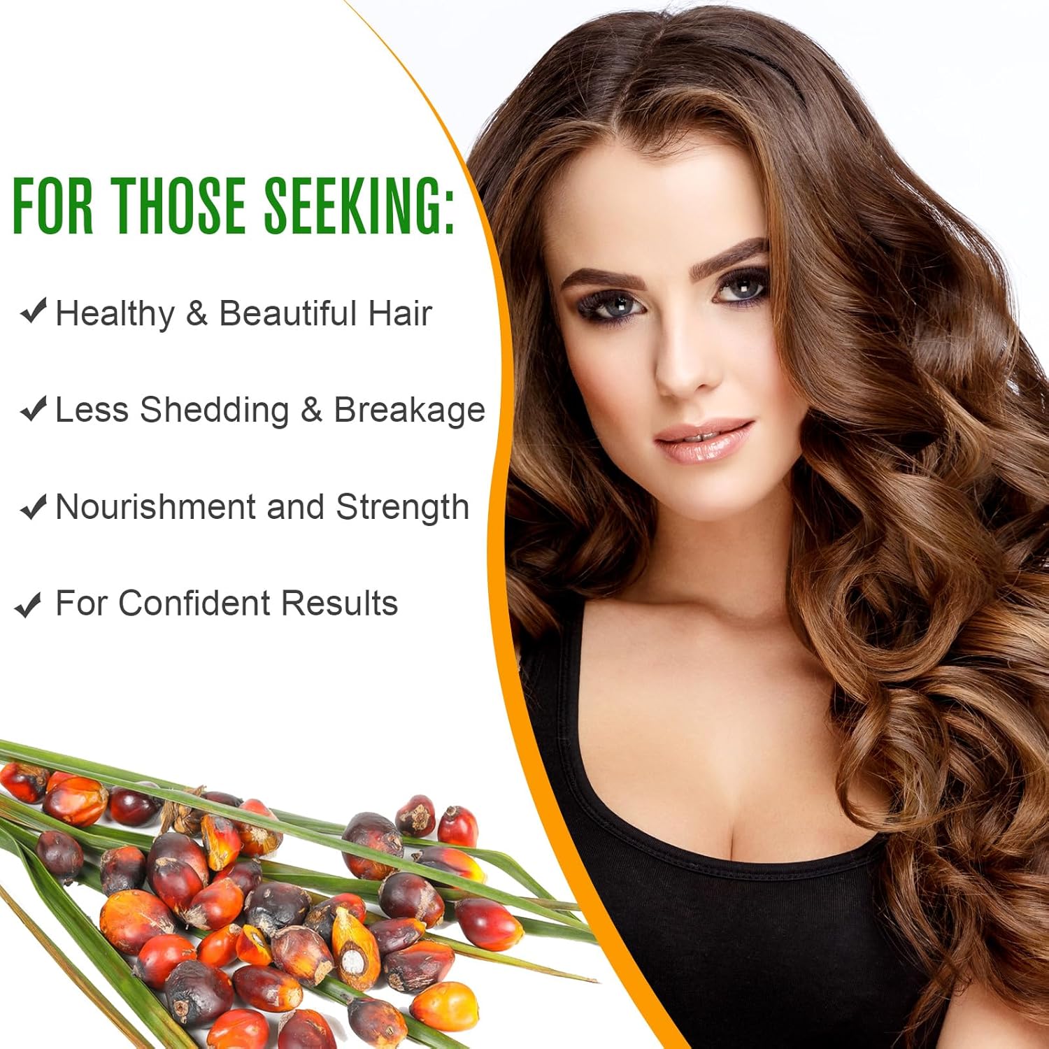 Batana Oil - 100% Pure & Natural from Honduras for Hair Growth, Eliminates STLit Ends, Enhances Radiance & Nourishment for All Hair Types, 2.02 fl oz