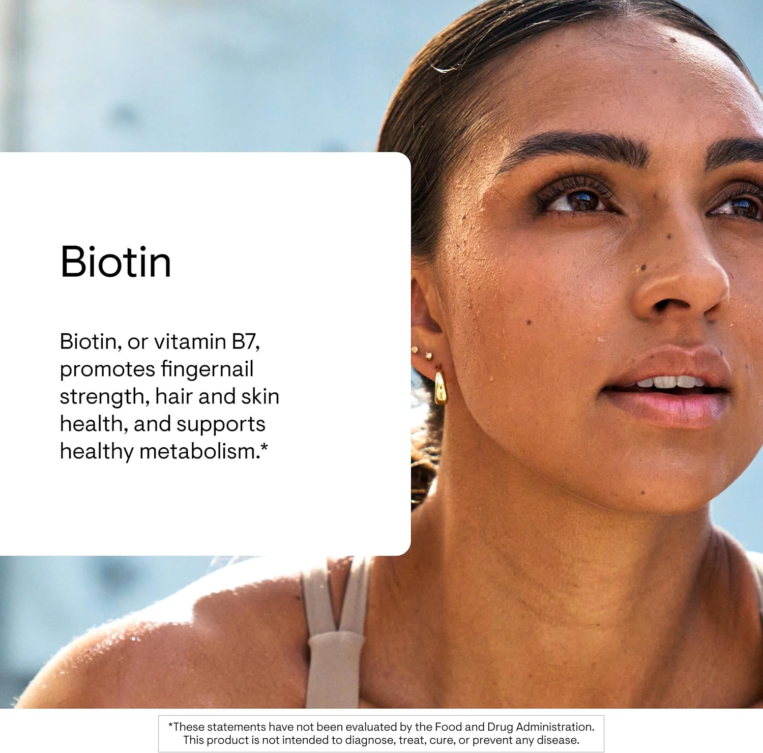 THORNE - Biotin - Vitamin B7 Supplement for Healthy Hair, Nails, Skin & Metabolism - Supports Nerve Health* - Third-Party Certified - Gluten, Dairy & Soy-Free - 60 Capsules
