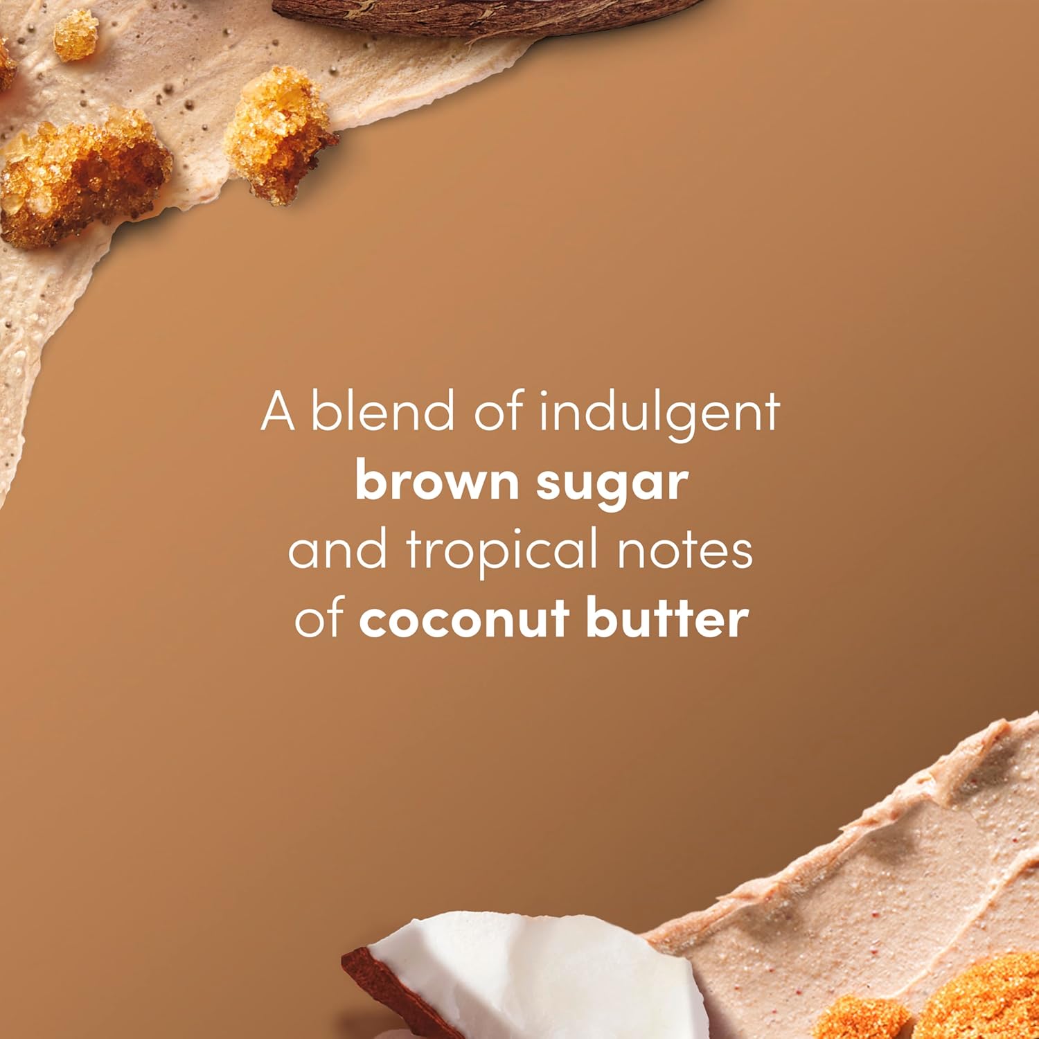 Dove Brown Sugar and Coconut Butter Body Scrub Exfoliates and DeeTLy Nourishes for Smooth, Radiant Skin 15 oz