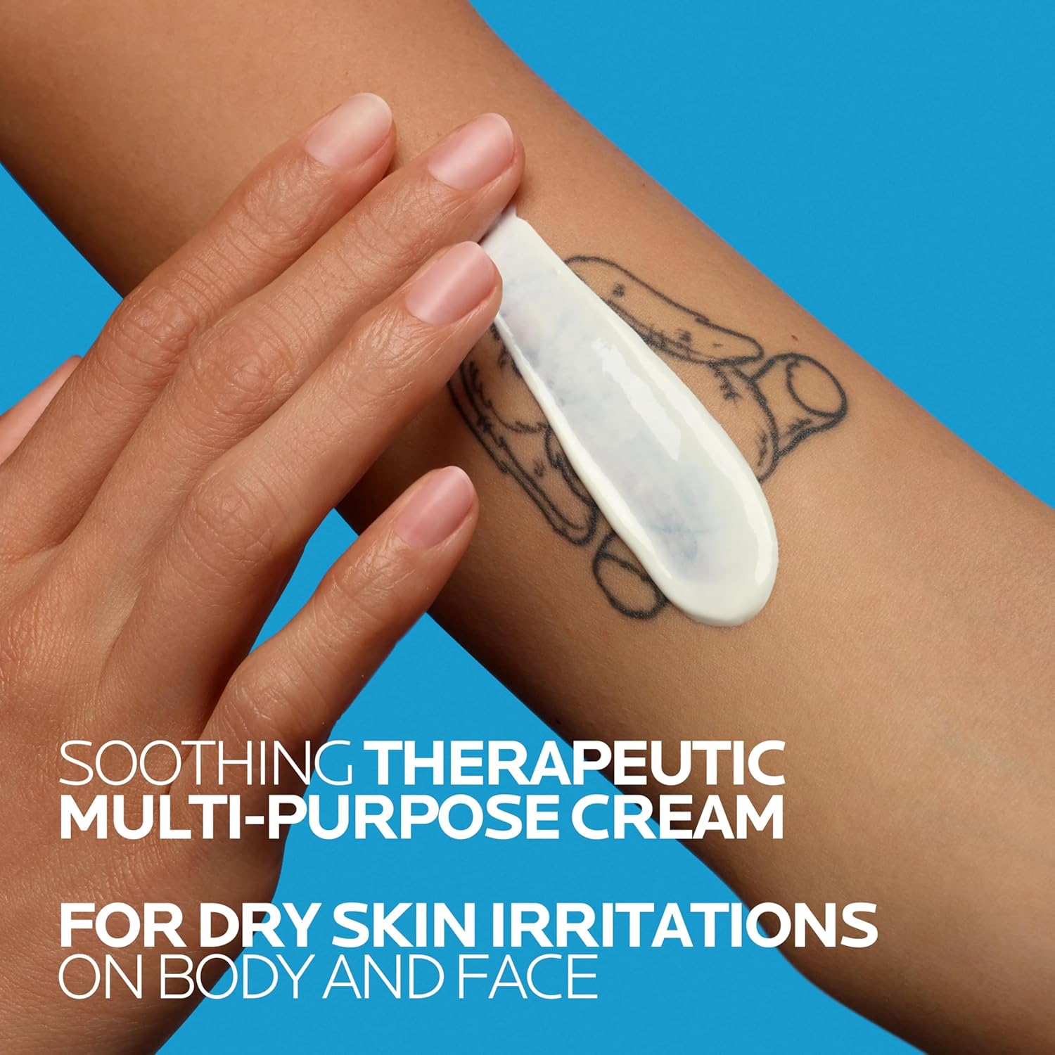 La Roche-Posay CicaTLast Balm B5, Healing Ointment and Soothing Therapeutic Multi Purpose Cream for Dry & Irritated Skin, Body and Hand Balm, Baby Safe, Fragrance Free