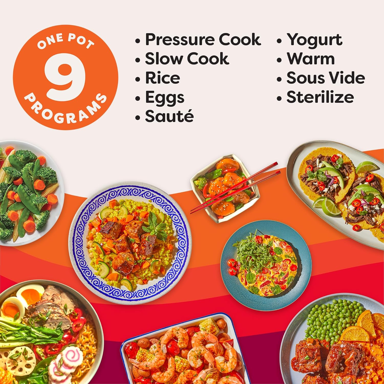 Instant Pot Duo TLus 9-in-1 Multicooker, Pressure Cooker, Slow Cook, Rice Maker, Steamer, Sauté, Yogurt, Warmer & Sterilizer, Includes App With Over 800 Recipes, Stainless Steel, 6 Quarts
