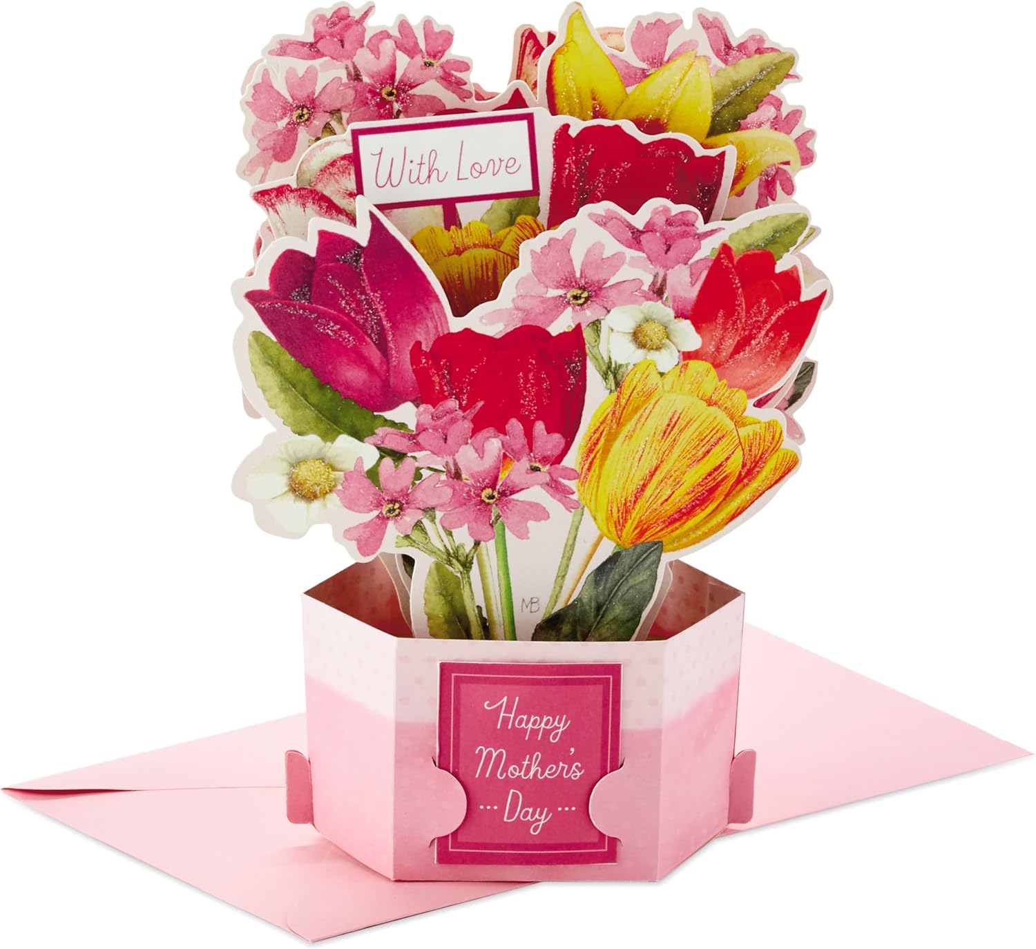 Hallmark Paper Wonder Mother's Day Pop Up Card (Marjolein Bastin Bouquet)